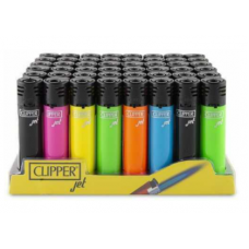 Clipper Lighter Jet Neon 48ct